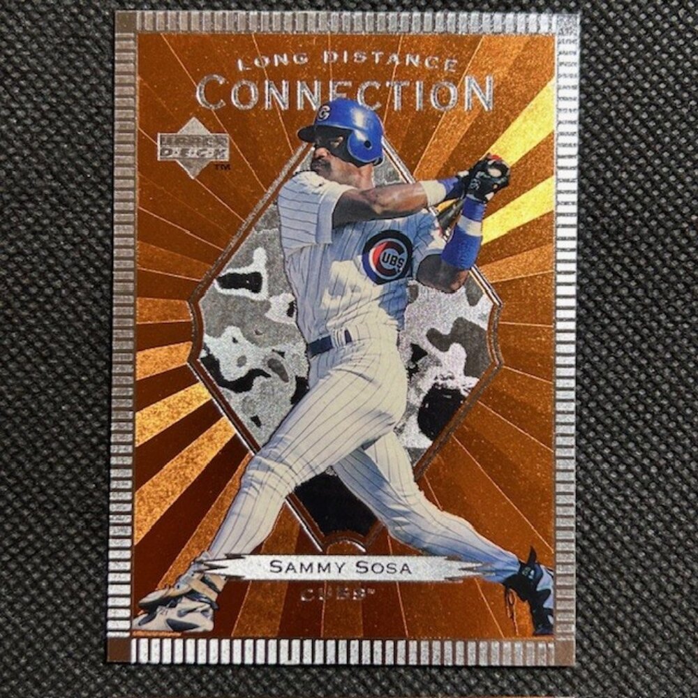 1997 Upper Deck Long Distance Connection Sammy Sosa #LD13 Chicago Cubs